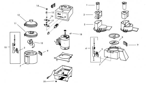 Robot Coupe Parts Diagram - Food Ideas.
