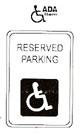 SIGN, RESERVED PARKING (12X18)