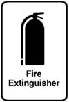 SIGN, FIRE EXTINGUISHER (6X9)