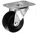 [ CASTER, PLATE (2, SWL, BLK) ]