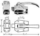[ LATCH (W/STRIKE) ]