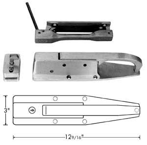 [ LATCH (W/FL STRIKE/IR/LK) - HW ]