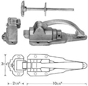 [ LATCH (W/1-1/2 STRIKE/IR) - HW ]