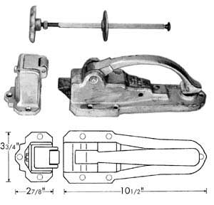 [ LATCH (W/1-1/2 STRIKE/IR) - HW ]