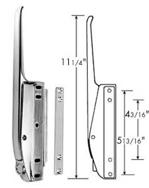 [ LATCH, MAGNETIC (W/STRIKE) - H ]