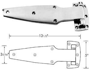 [ HINGE (1-1/4OFST,RH,13.25L) -  ]