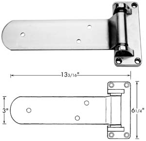 [ HINGE, STRAP (FL, 13-3/4L) - H ]