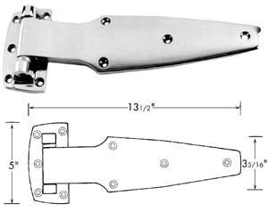 [ HINGE (1-1/4OFST,LH,13.25L) -  ]