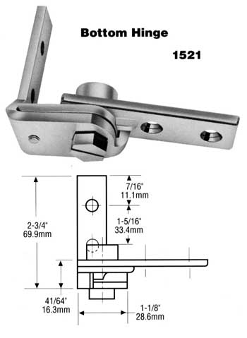 [ BRACKET, HINGE (LEFT, BOTTOM)  ]