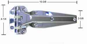 [ HINGE (FLUSH, 10-3/8L) - HWR-1 ]