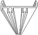 [ TRACK, DOOR,TOP (6') ]