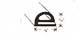 [ GASKET, SILICONE (10 FT) ]