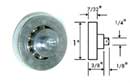 [ ROLLER (1OD, 1/4STUD, ZP) ]
