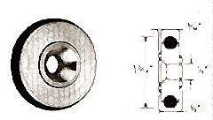 [ ROLLER (W/TIRE,1-5/16OD,ZP) -  ]