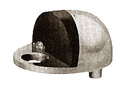 [ STOP, DOOR (FLOOR MOUNT,BRASS) ]