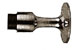 [ STOP, DOOR (WALL MT, BRASS) ]