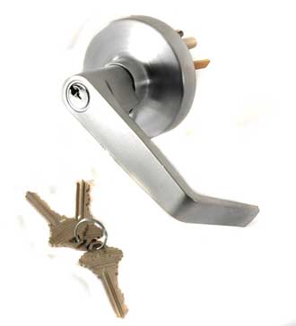 [ LOCKSET(F/PANIC BAR,LEVR HNDL) ]