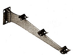 [ BRACKET,TRAY SLIDE(FOLD DN,SS) ]