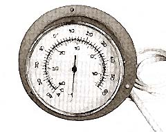 [ THERMOMETER (FLANGE MT-40/60F) ]