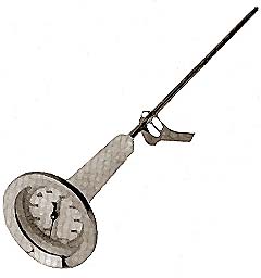[ THERMOMETER, FRYER (50-550F) - ]