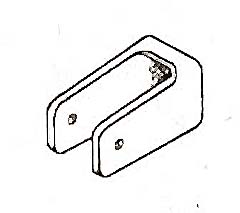 [ BRACKET, U (PARTITION) - WSH-0 ]