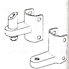 [ HINGE SET (BTM/TOP STALL DOOR) ]