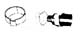 [ CLAMP,TAB(F/1/2TUBE,SS)(100) ]