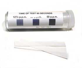 [ PAPER, LITMUS(CHLORINE,VIAL) - ]