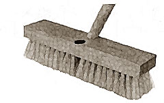 [ HANDLE, WOOD (54,TAPERED END)  ]