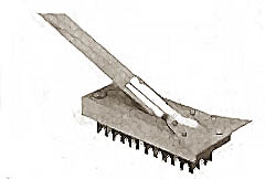 [ BRUSH, GRILL (STEEL BRISTLE) - ]