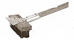 [ BRUSH, GRILL (RD S/S BRISTLE)  ]