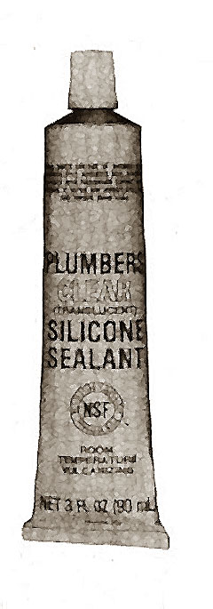 [ SILICONE (CLEAR, 3 OZ, TUBE) - ]