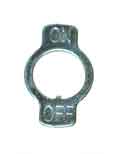 [ PLATE, ON/OFF (TOGGLE SWITCH) ]