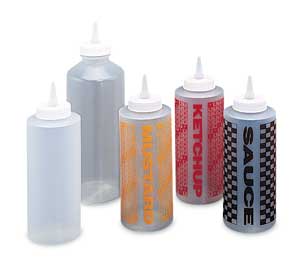 [ BOTTLE, SQUEEZE (12 OZ, CLEAR) ]