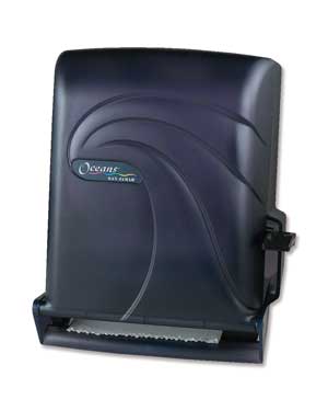 [ DISPENSER, TOWEL(LEVER,BLACK)  ]