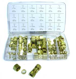 [ KIT, COMPRESSION NUT & FERRULE ]