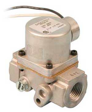 [ SOLENOID, GAS (120V, 1/2NPT) - ]