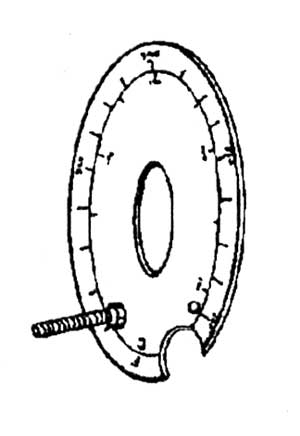 [ PLATE, THERMOSTAT DIAL - FRM-0 ]