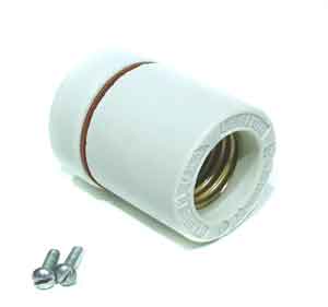 [ SOCKET, HEAT LAMP (PORCELAIN)  ]
