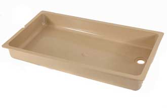 [ BASIN, POUR (PLASTIC) - BUN-01 ]