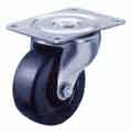 [ CASTER, PLATE (2, BLK) ]