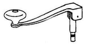 [ HANDLE (W/ARBOR,ASSY,EDLUND#1) ]