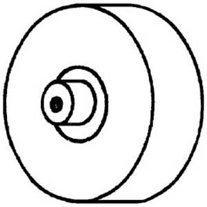 [ WHEEL, GRINDING (ASSY, EDLUND) ]