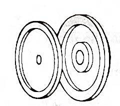 [ STONE (SET, F/CHROME BLADES) - ]