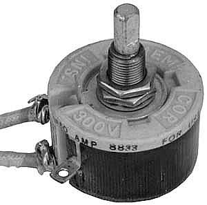 [ RHEOSTAT (115V, W/LEADS) - HAT ]