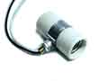 [ SOCKET, LIGHT(DOUBLE, W/LEADS) ]