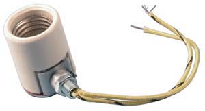 [ SOCKET, LIGHT(SINGLE W/ LEADS) ]