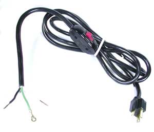 [ CORD, POWER (W/SWITCH) - MRC-0 ]