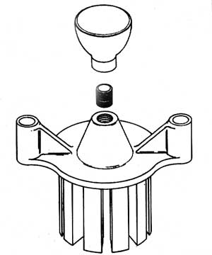 [ HEAD (8 SECTION, W/KNOB) - LIN ]