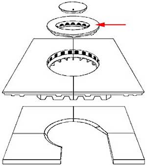[ TOP, RING - VLC-01025 - Ovens  ]